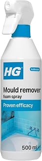HG Mould Remover Foam Spray, Black Mould & Mildew Cleaner, Removes Stains – 500ml