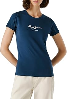 Pepe Jeans New Virginia Women's Slim Fit Short Sleeve T-Shirt