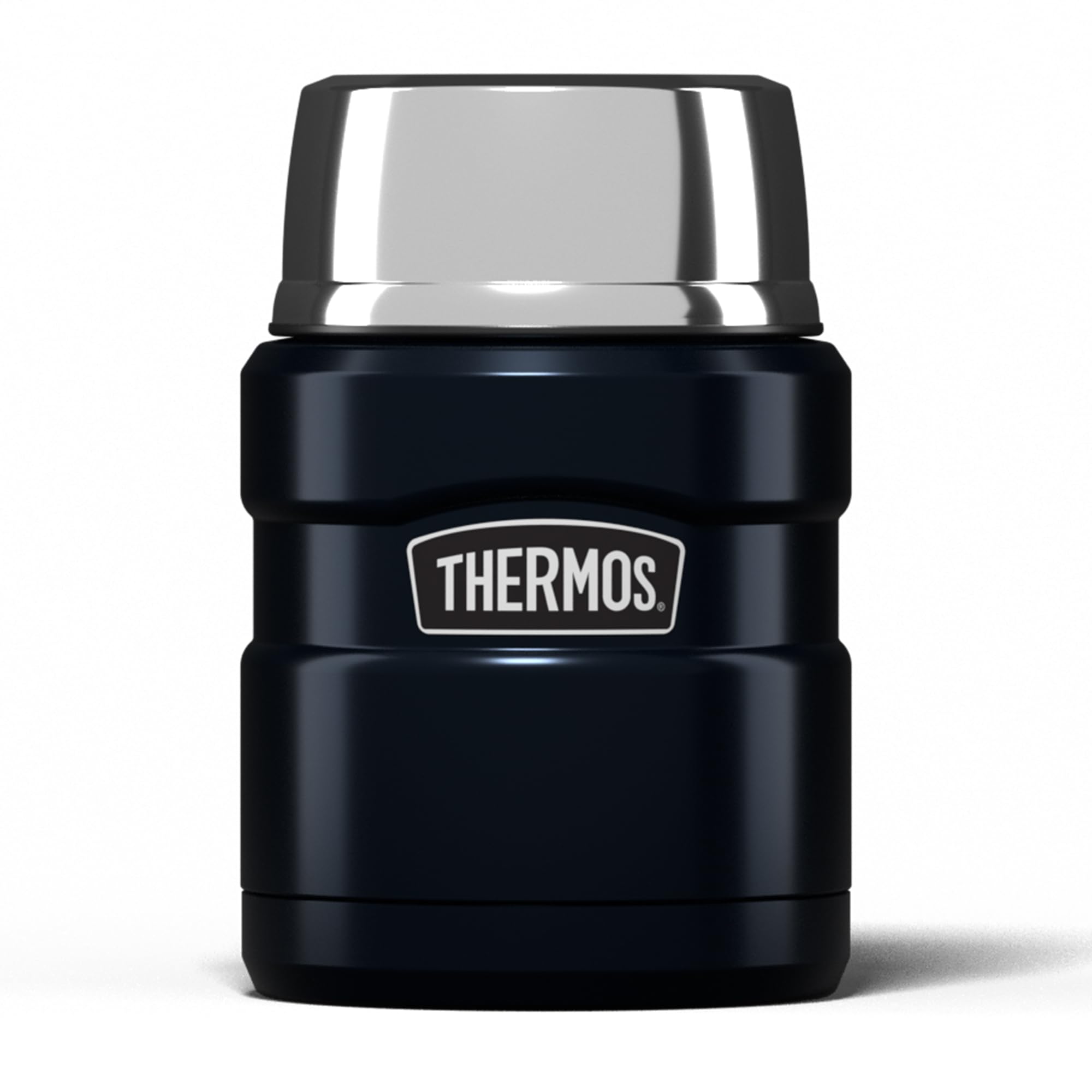 Thermos Stainless King Midnight Blue Food Flask (470ml) 9h Hot | 14h Cold