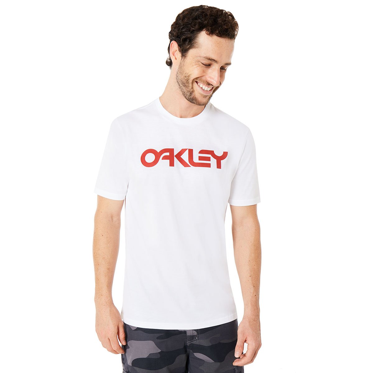Oakley Mens Mark II Tee Crew Neck Regular Fit Short Sleeve T-Shirt