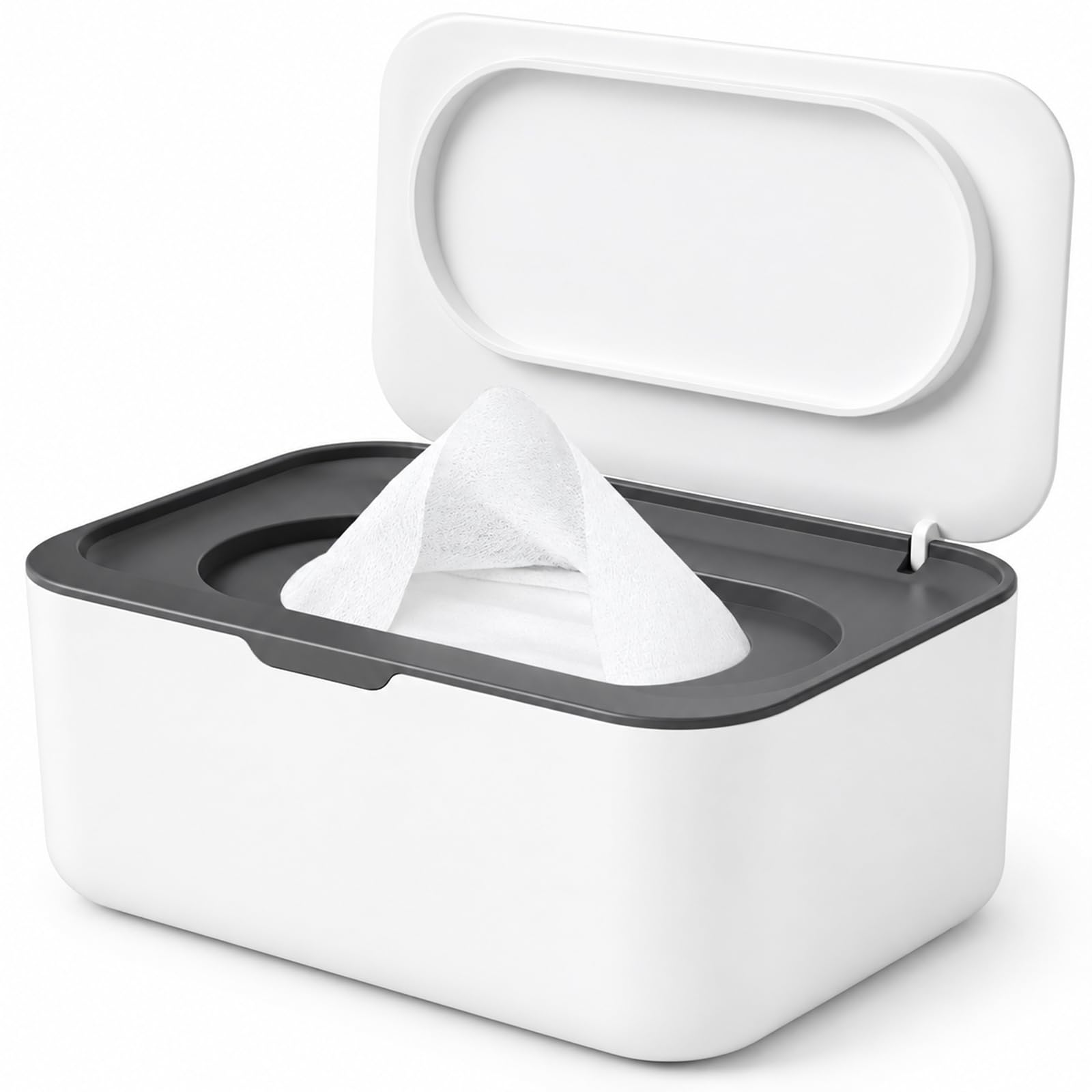 Wipes Dispenser, Wipe Holder for Baby &amp; Adult, Seposeve Refillable Baby Wipe