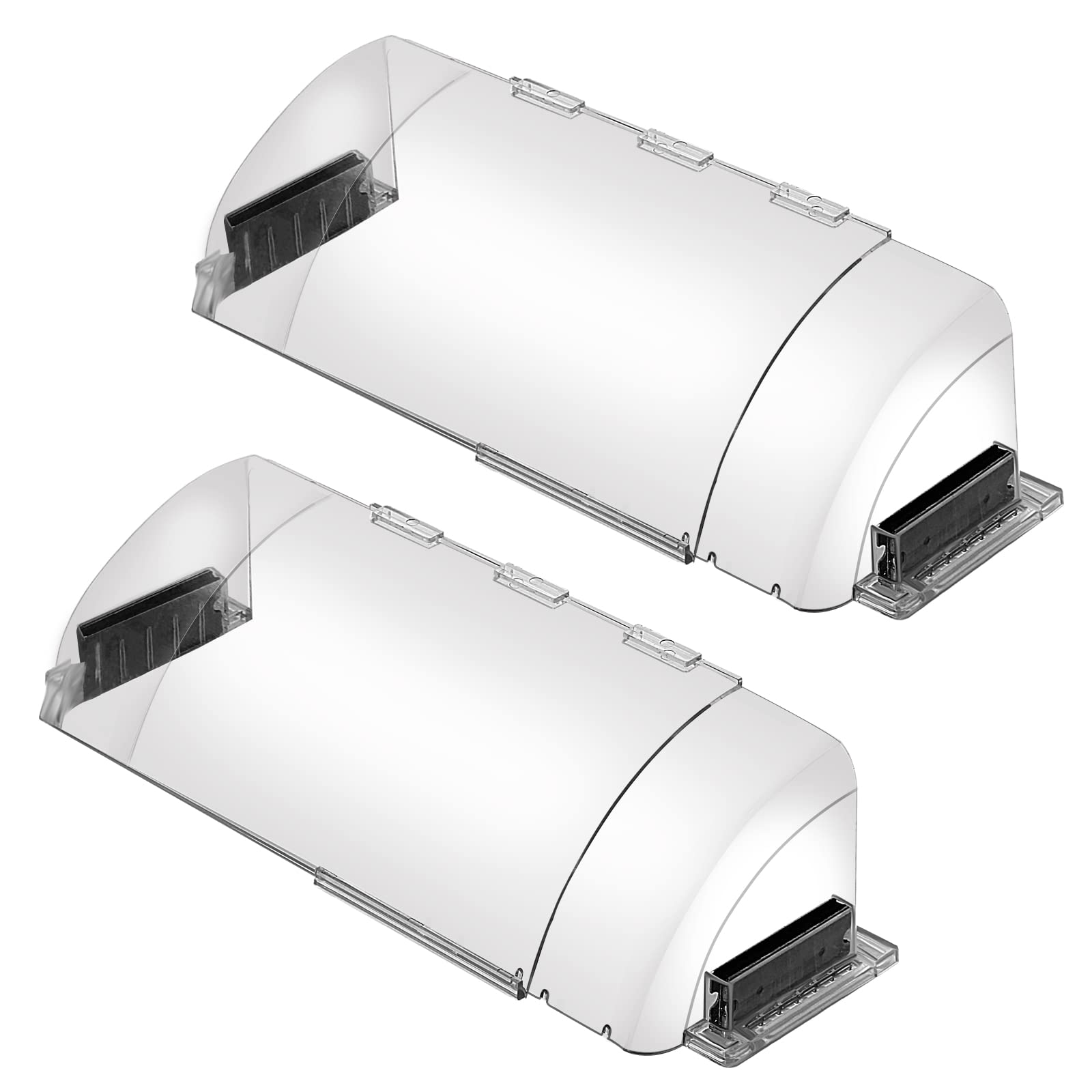 2 Pack Air Vent Deflector, Adjustable Magnetic Heat Deflector for Vents | 8.5"–1
