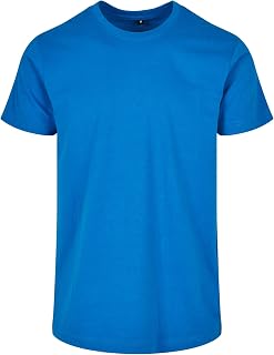 Build Your Brand Men's Basic Crew Neck T-Shirt Pack of 1/3/5