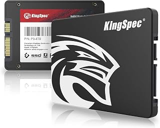 KingSpec SSD 4TB SATAIII 6Gb/s 2.5-Inch Internal SSD Max Read: 570MB/s (R: 570MB/s, W: 540MB/s) 3D NAND SATA SSD 3-Year Manufacturer Warranty