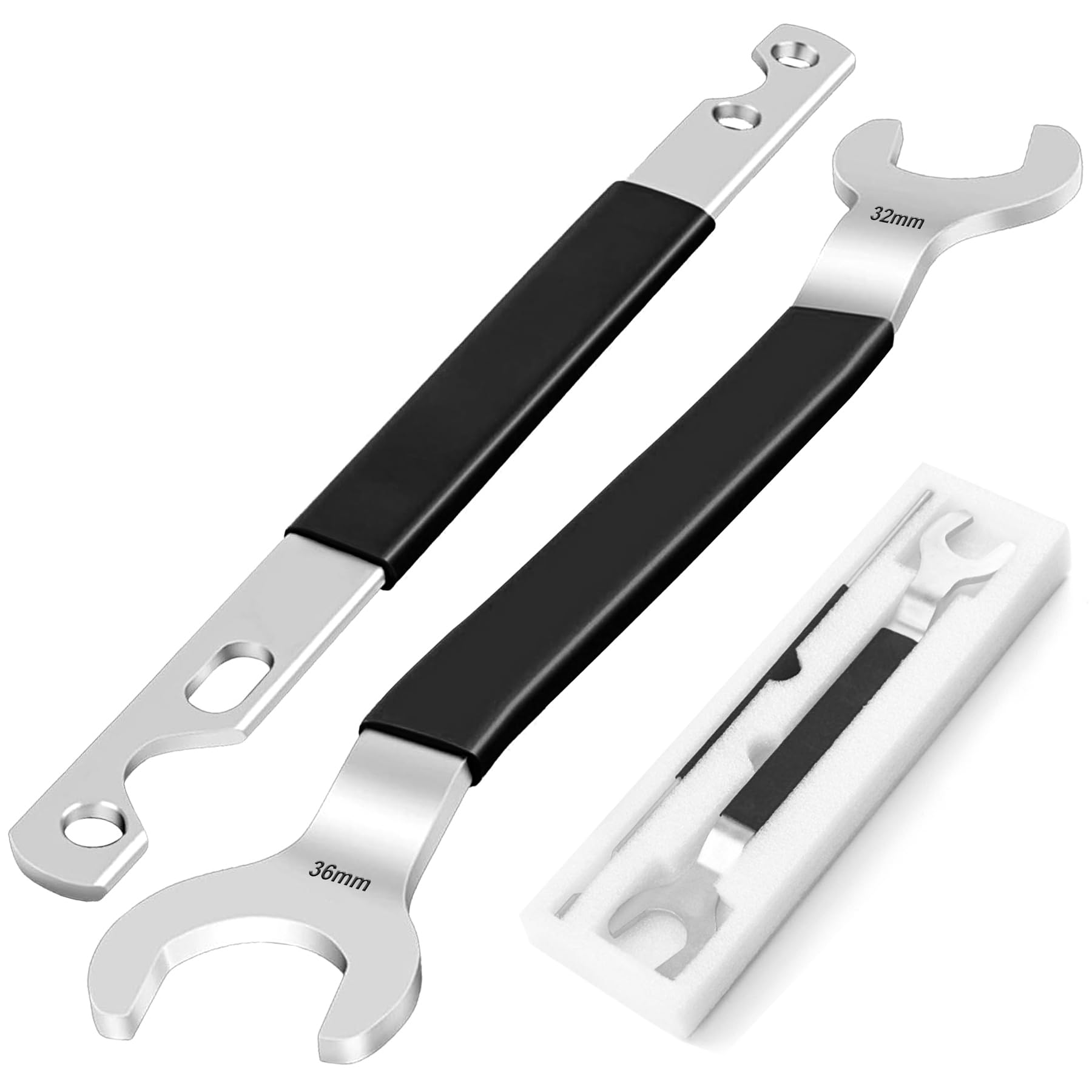 Richcat Fan Clutch Wrench Set,32mm &amp; 36mm Clutch Fan Tool Wrench,Water Pump 