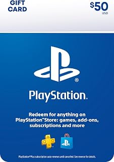 PlayStation Physical Gift Card | $50