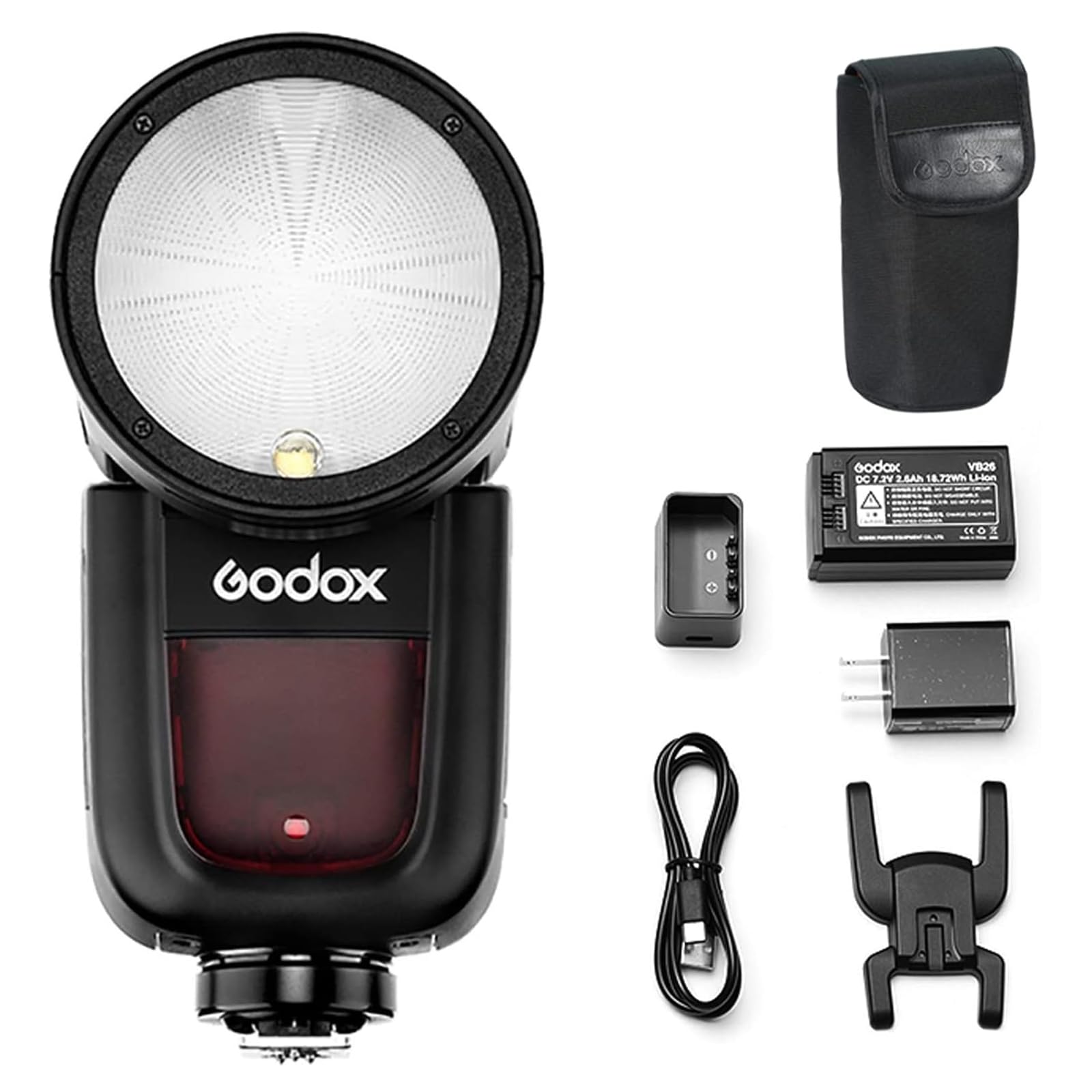 Godox V1-C Flash Speedlite for Canon, 76Ws 2.4G X Wireless TTL Speedlight | 1/80