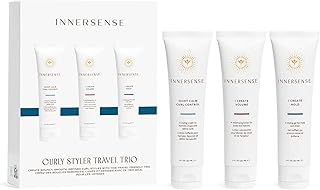 INNERSENSE Organic Beauty - Curly Hair Styler Trio | Curl Styler Trio (2 oz each) | Defines, Holds+Fights Frizz for Bouncy, Defined Curls | Non-Toxic, Cruelty-Free, Clean Styling