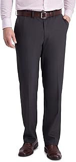Haggar Jmh Premium Stretch Classic Fit Suit Separates-Pants & Jackets Separate Trousers, Dark Heather Grey, 42W x 30L for Men