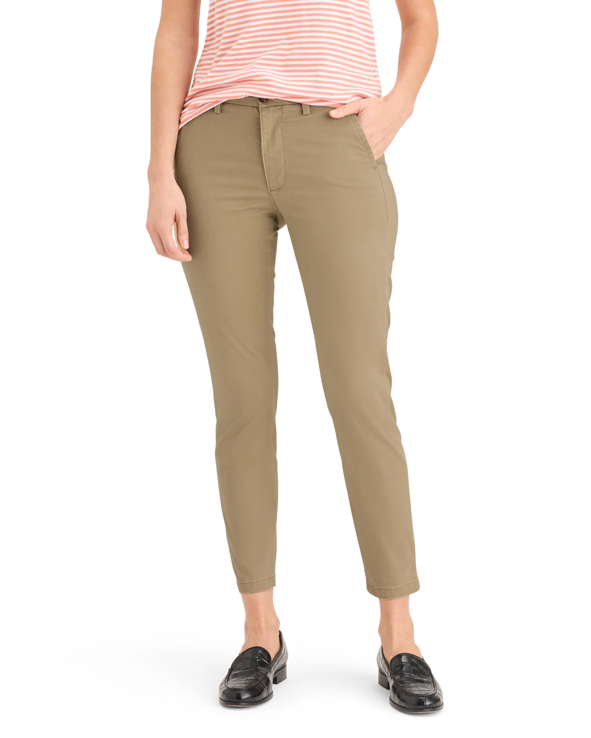 Dockers Womens Skinny Fit Stretch Twill Chino Pants