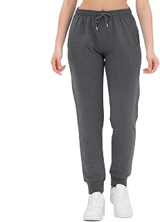 ROSS CAMP Women's Cotton Sports Trousers, Sweatpants, Women's Summer Trousers, Yoga and Fitness, Modern and Comfortable High Waist Trousers