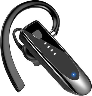 Atheewon Bluetooth Earpiece, Wireless Handsfree with Noise Cancelling Mic
