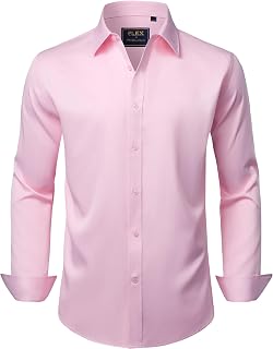 J.VER Pantalones de Pijama Button Down Shirt for Men