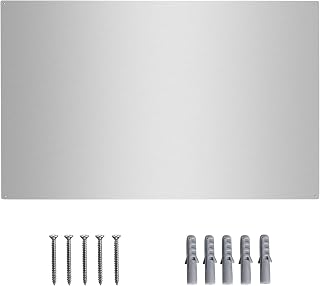 ONEEON Stainless Steel Backsplash Back, 36 x 24 Inch Range Hood Stove | 24 x 36 Inch Range Hood Stove Backsplash Back Stainless Steel Sheet for Kitchen