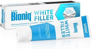 Bioniq® White Filler Toothpaste – 1 x 100 ml, Gentle Whitening with Hydroxyapatite, Protects Tooth Enamel, Removes Stains, Fluoride Free – Toothpaste