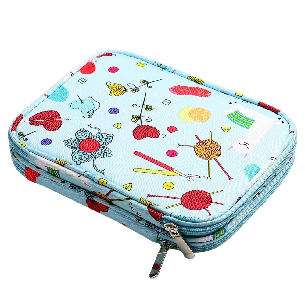 Hook Case Without Hooks and Accessories, Portable Zipper Storage Organizer Bag w