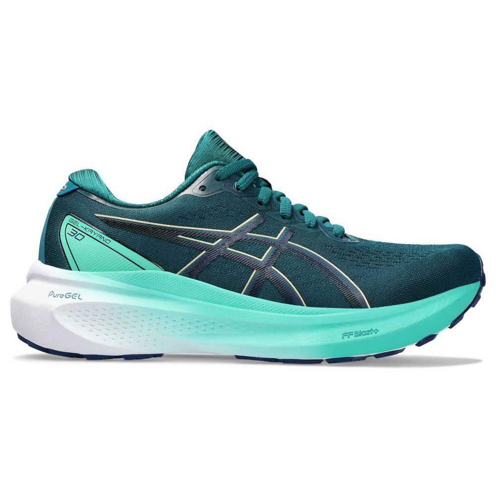 ASICS Kayano 30 Women's Running Shoes White Grey