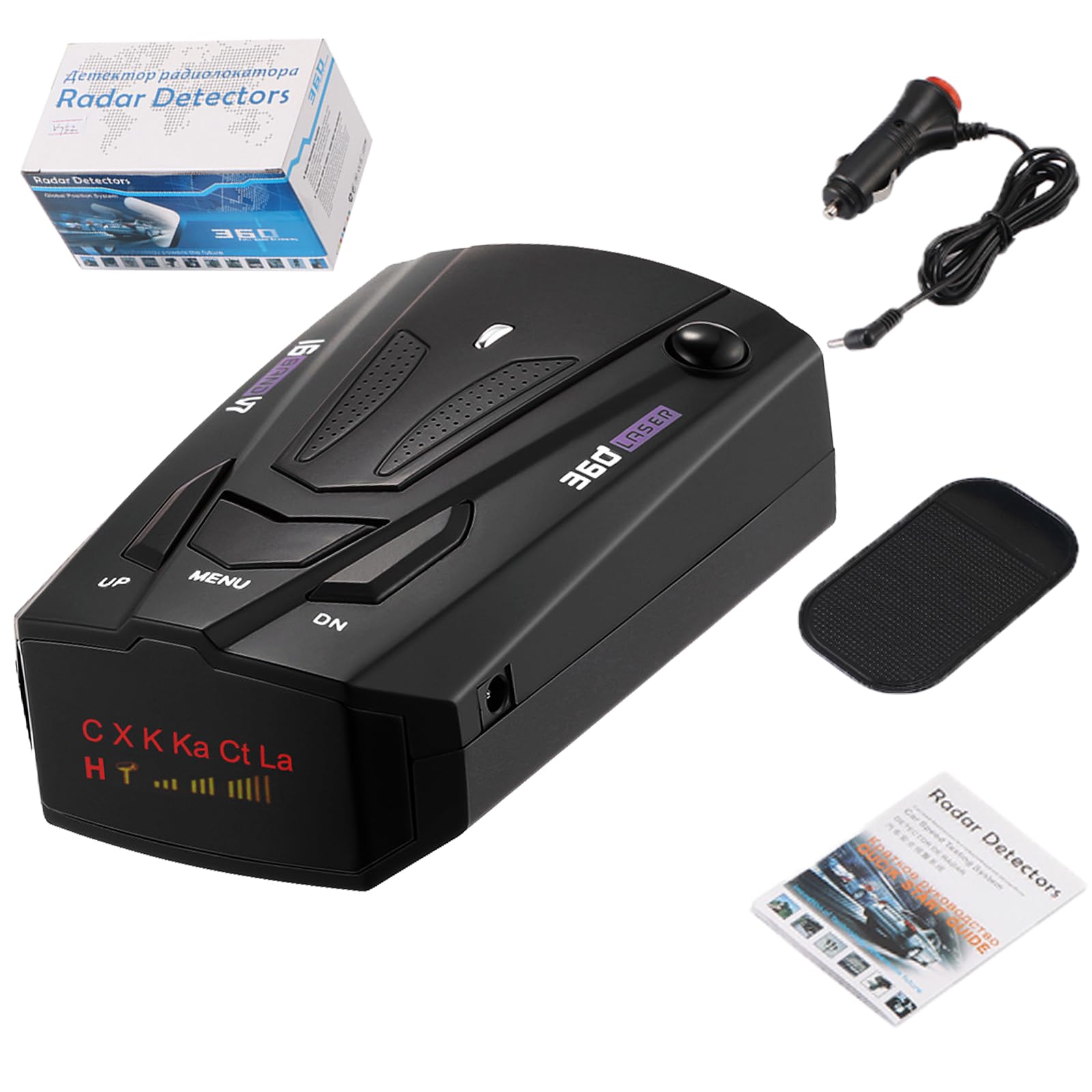 Mcflash Speed Camera Detector, Mcflash Radar Detector Car, Dc 12v Long Range Rad