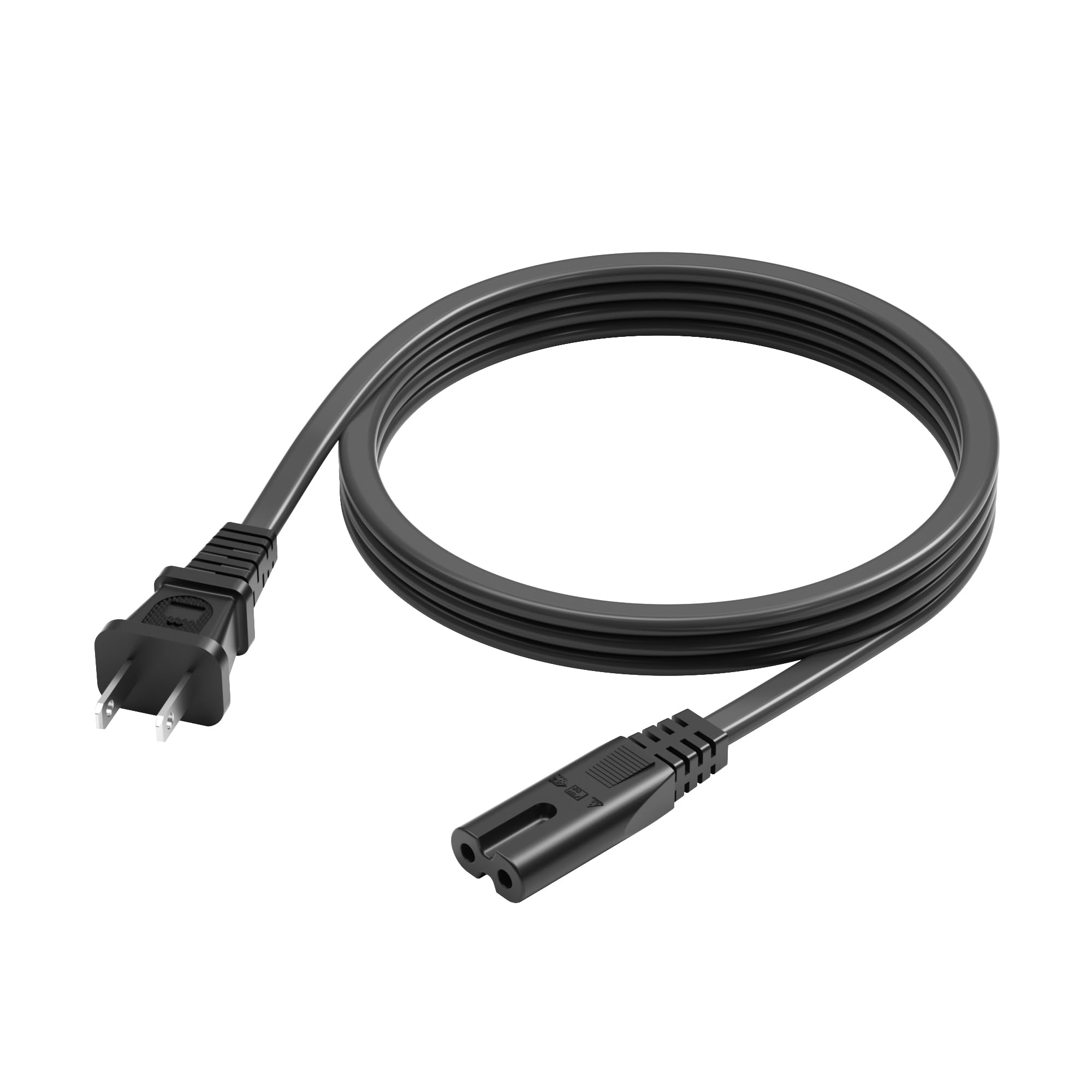 Superer 4FT Power Cord for Xbox Series X/S, Xbox One X/S, Sony PS5/PS4/PS3 | for