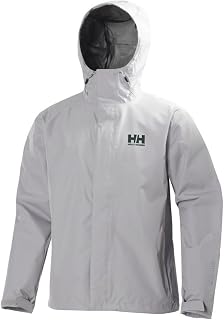 Helly Hansen Men's Seven J Waterproof Windproof Breathable Rain Coat Jacket