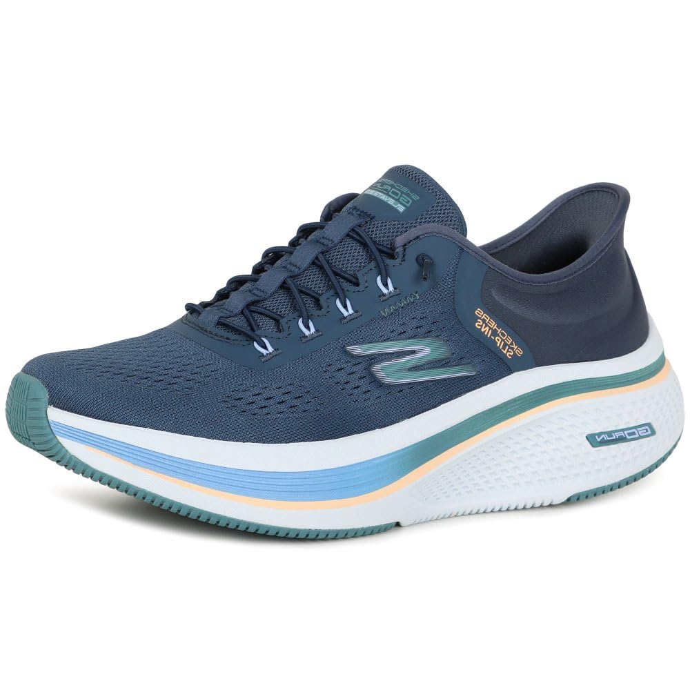 Skechers Womens Go Run Elevate 2.0 Banyan Hands Free Slip-ins Sneaker