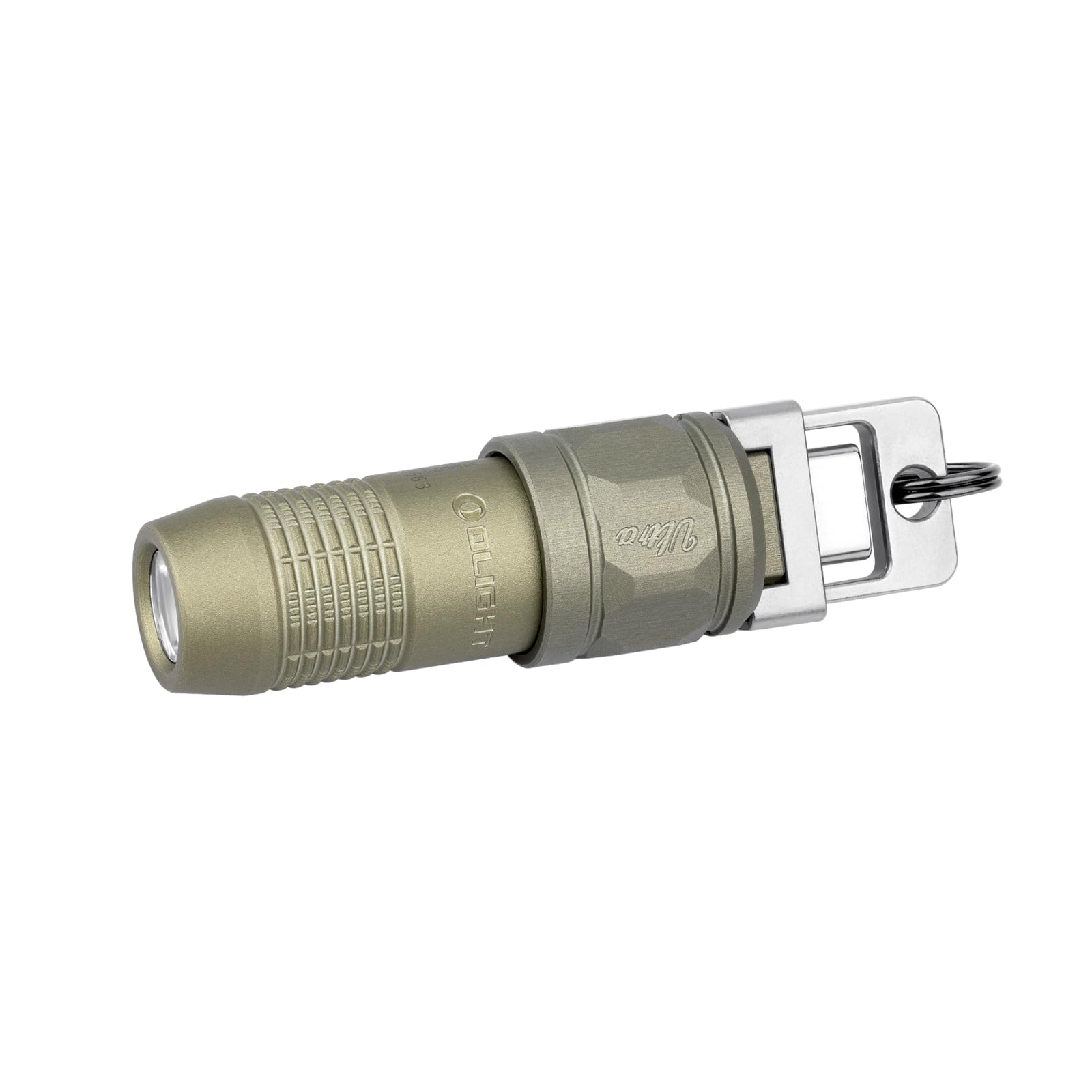 OLIGHT iUltra OAL Keychain Rechargeable Mini EDC Torch, Olive Green | 80 Lumens,