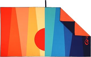 Lifeventure Recycled SoftFibre Travel Towel - Compact, Lightweight Quick-Dry Sports & Beach Towel, Sand-Free Design, Giant