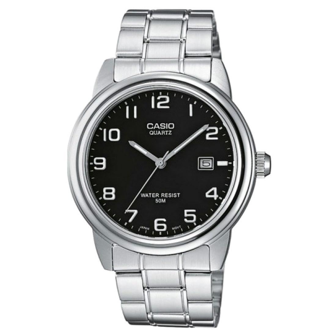 Casio Collection Damen Analog Uhr MTP-1221A mit Edelstahl Armband