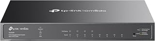 TP-Link TL-SG2008P | Jetstream 8 Port Gigabit Smart Managed PoE Switch | 4 PoE+ Port @62W | Omada SDN Integrated | PoE Recovery | IPv6 | Static Routing | L2/L3/L4 QoS |Limited Lifetime Protection