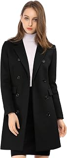 Allegra K Basic Coat Women's Basic Coat