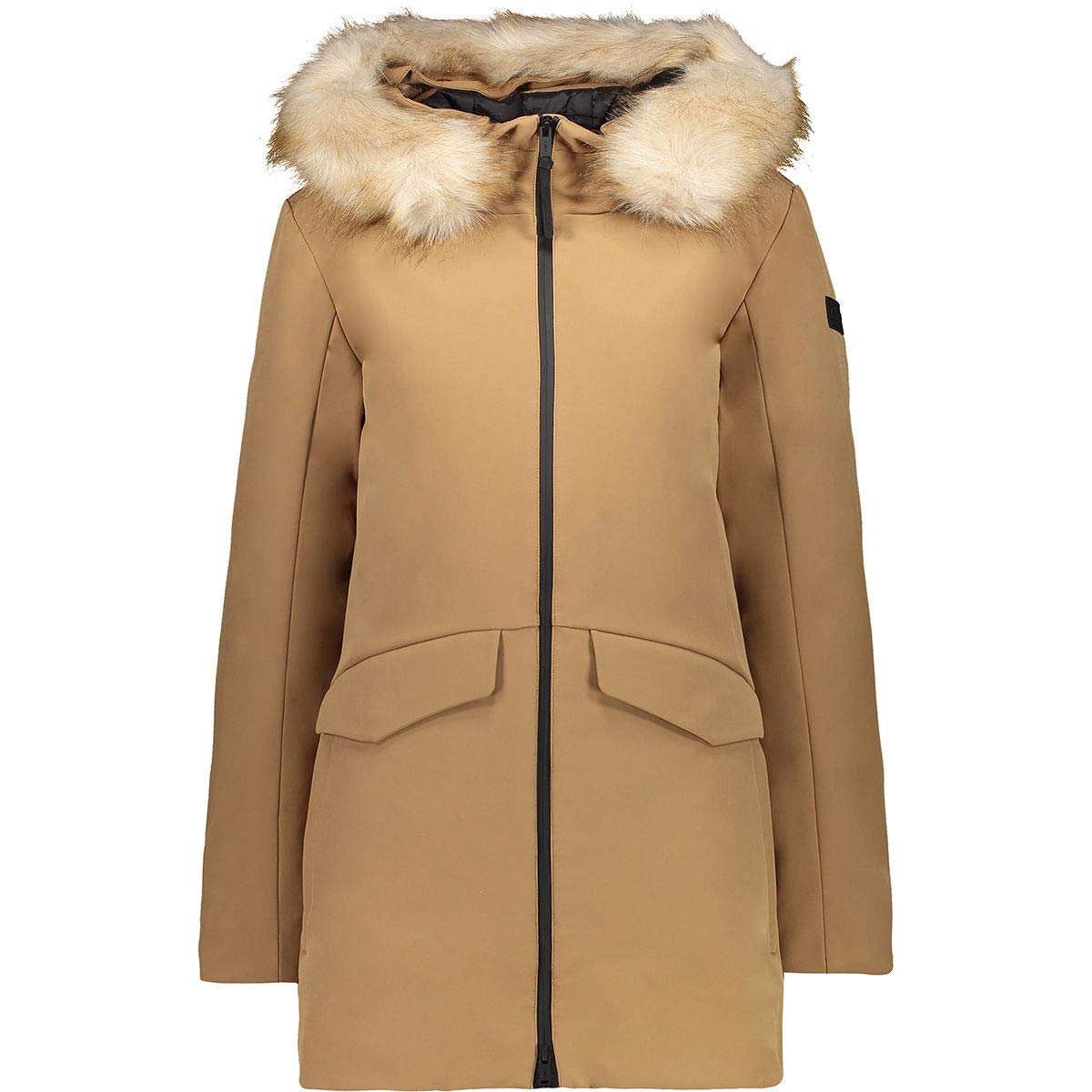 CMP Women's Eco Fur Hooded Softshell Parka Jacket