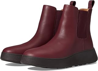 FitFlop F-Mode Leather Flatform Chelsea Boots