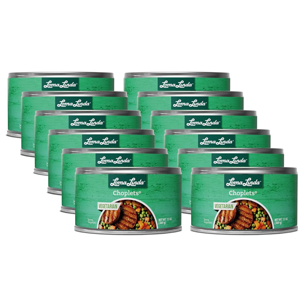Loma Linda - Plant-Based Meats (Choplets™ (13 oz.), 12 Pack)