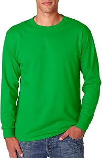 Jerzees Dri-Power Cotton Blend Long Sleeve Tees, Moisture Wicking, Odor Protection, UPF 30+, Sizes S-3x Men's T-Shirt (Pack of 1)
