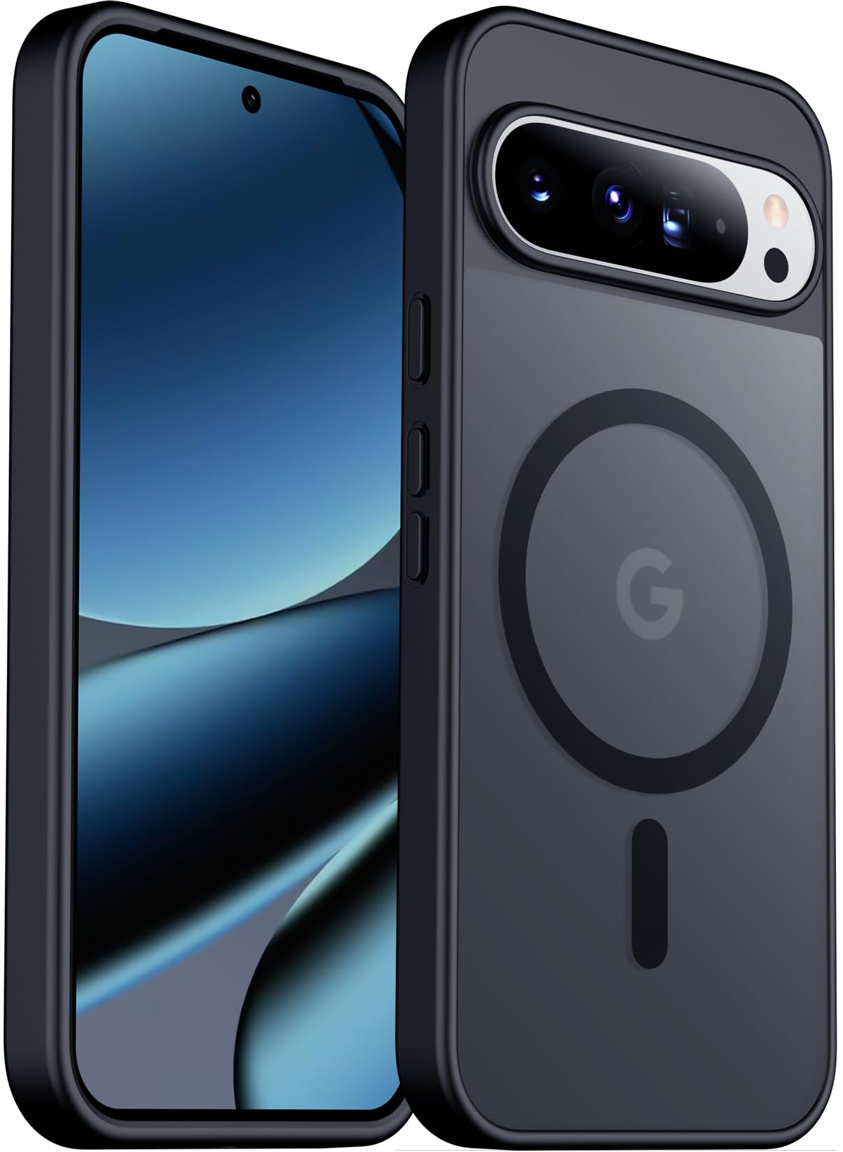 SPIDERCASE Magnetic for Google Pixel 10/Pixel 10 Pro Case, Black | Military Grad