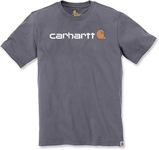 Carhartt Men's Dearborn Relaxed Logo T-Shirt Work Utility T-Shirt (Pack of 1)