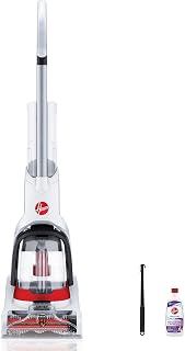 Hoover PowerDash Pet+ Compact Carpet Cleaner, Lightweight Carpet Shampooer | Heatforce Faster Drying, Pet Brush Roll, Use with a Carpet Cleaner Solution for a Bright, Refreshed Home