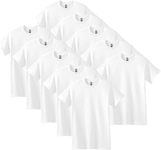 Gildan Men's Heavy Cotton T-Shirt, Style G5000 (Pack of 10) T-Shirt (Pack of 10)