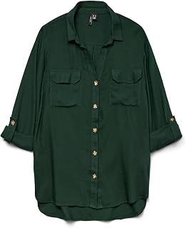 VERO Moda Women's Vmbumpy L/S Shirt New Noos Blouse (Pack of 1)