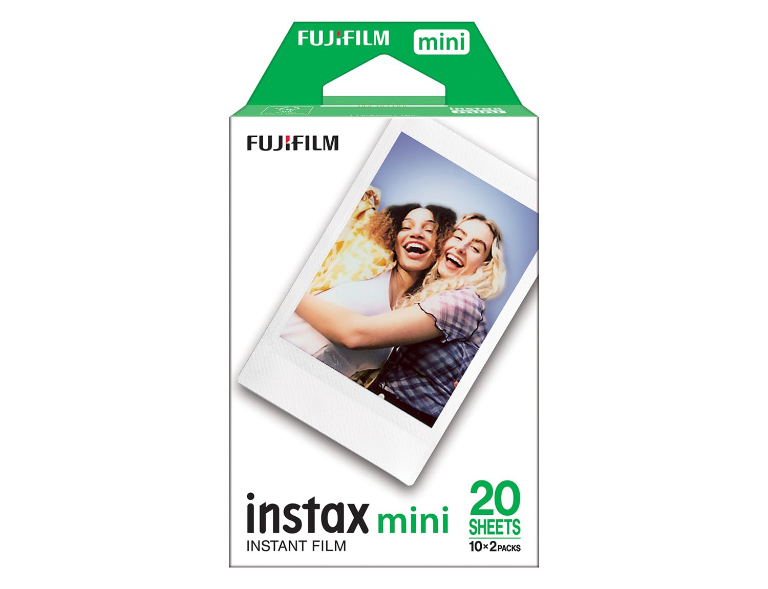 INSTAX mini instant film White Border, 20 shot Pack, suitable for all mini camer