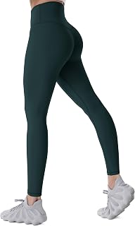 Sunzel Leggings da allenamento da donna contenitivi a vita alta