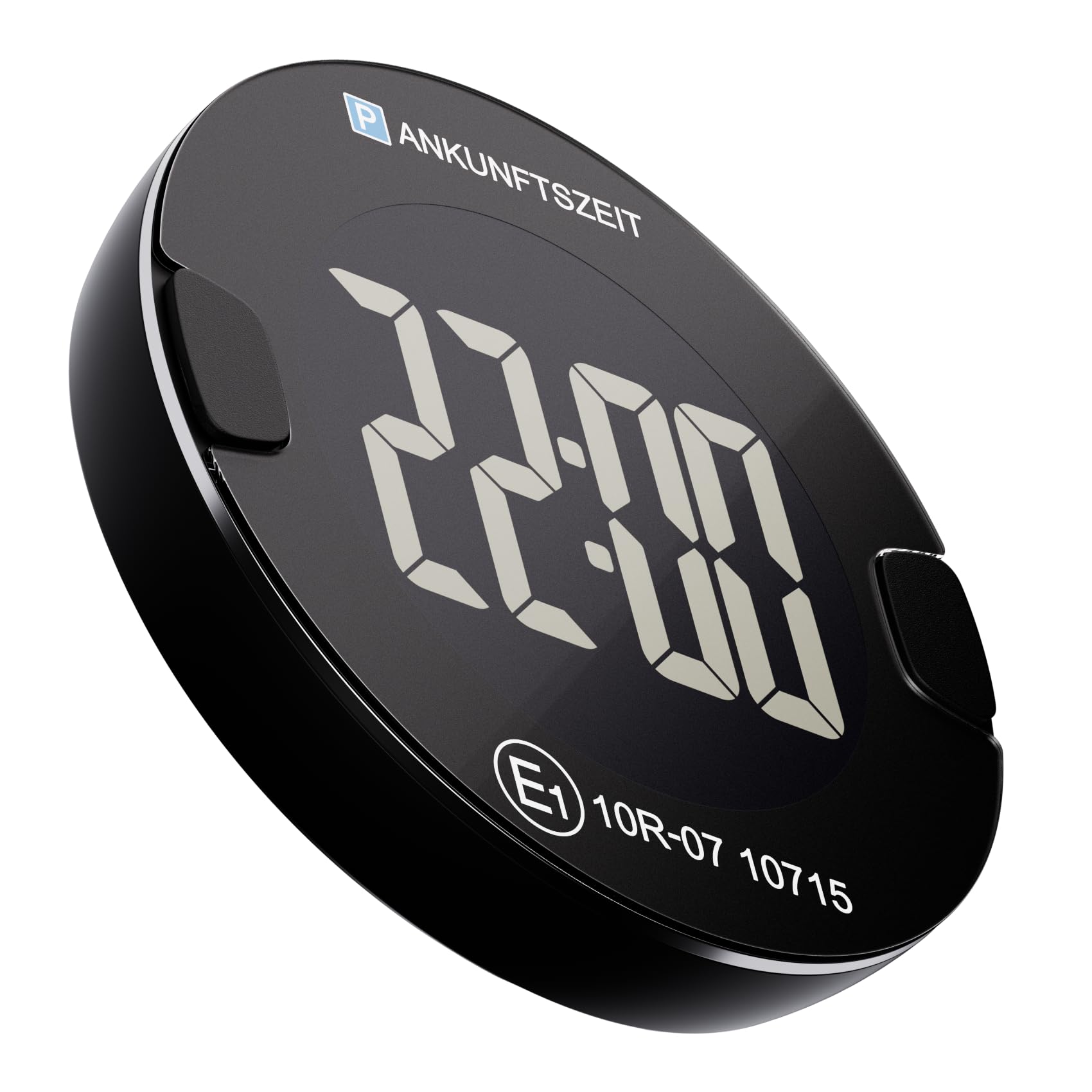 OOONO P-DISC NO4 - Electronic Parking Disc in Compact Design with Automatic Time