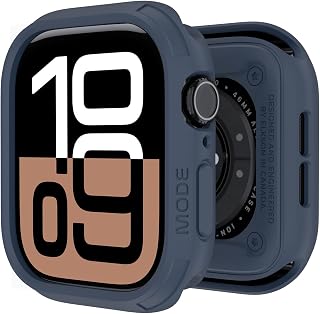 elkson Compatible with Apple Watch 46mm Protective Case with Bumper, Quattro Series Rugged Case for Apple Watch and iWatch Series 11 10, Military Grade Durable Protective Cover