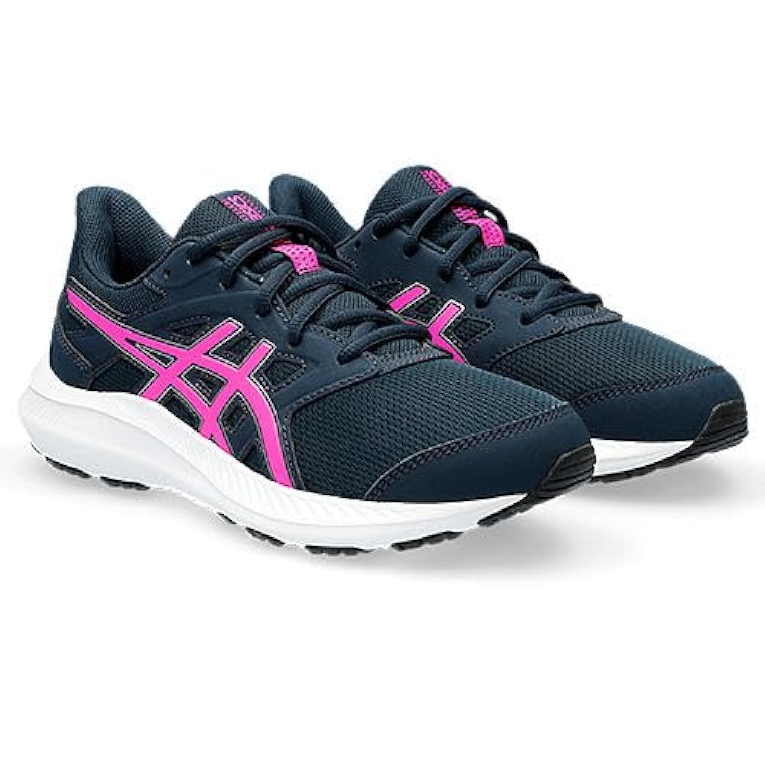 Asics Zapatillas de Running para Niños Asics Jolt 4 GS Rosa Azul Oscuro Zapatill