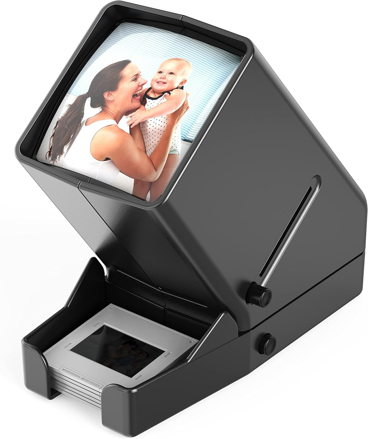 DIGITNOW 35mm Slide and Film Viewer, 3X Magnification, Battery Operation, LED Li
