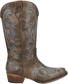 ROPER Riley Embroidered Snip Toe Cowboy Boots Women's Western Boots