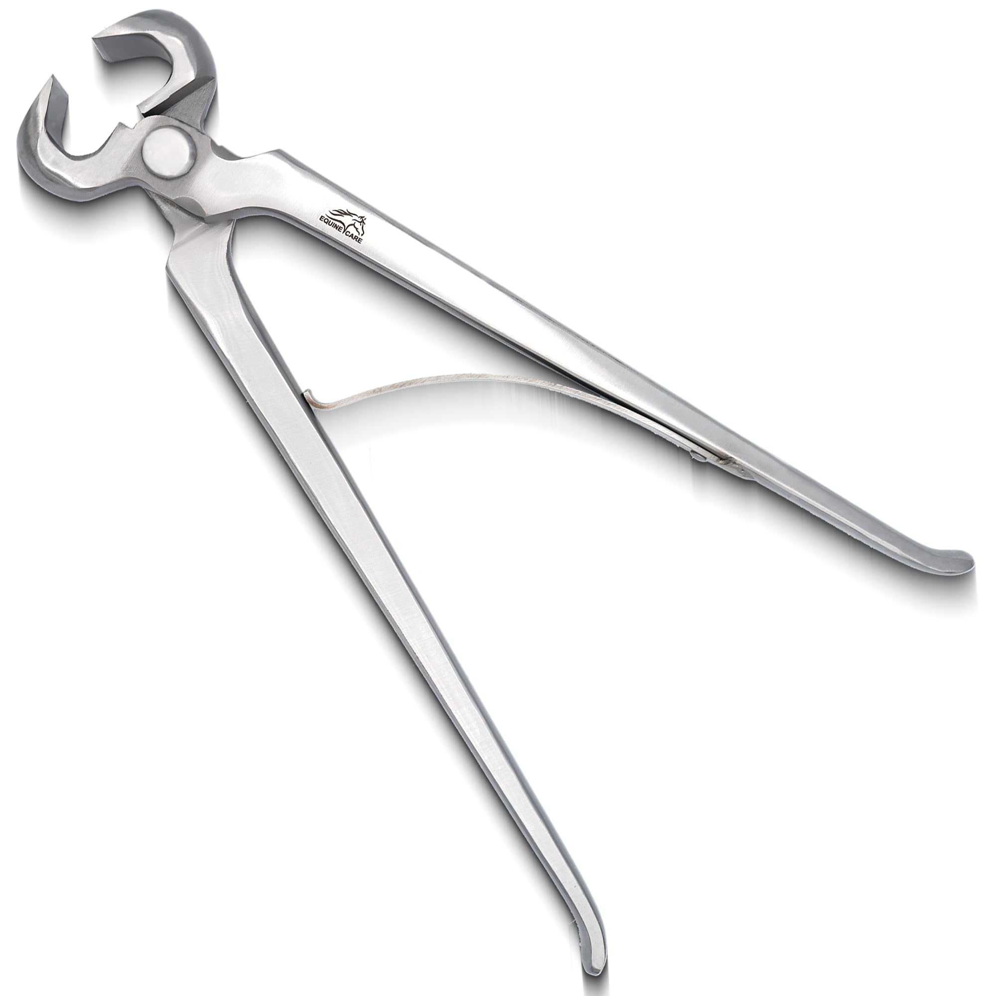 Equine Care Spring Loaded Hoof Nippers for Horses, 12 Inch, One-Handed | Spring-
