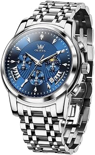 OLEVS Fashion Women Watch Diamond Analog Quartz Stainless Steel Waterproof Luminous Day Date Two Tone