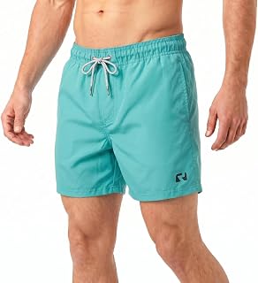 RIPT Men's Quick Dry Board Shorts with Mesh Lining, UV50 Protection, Beach Shorts, Swimming, Surf, Holiday, Summer