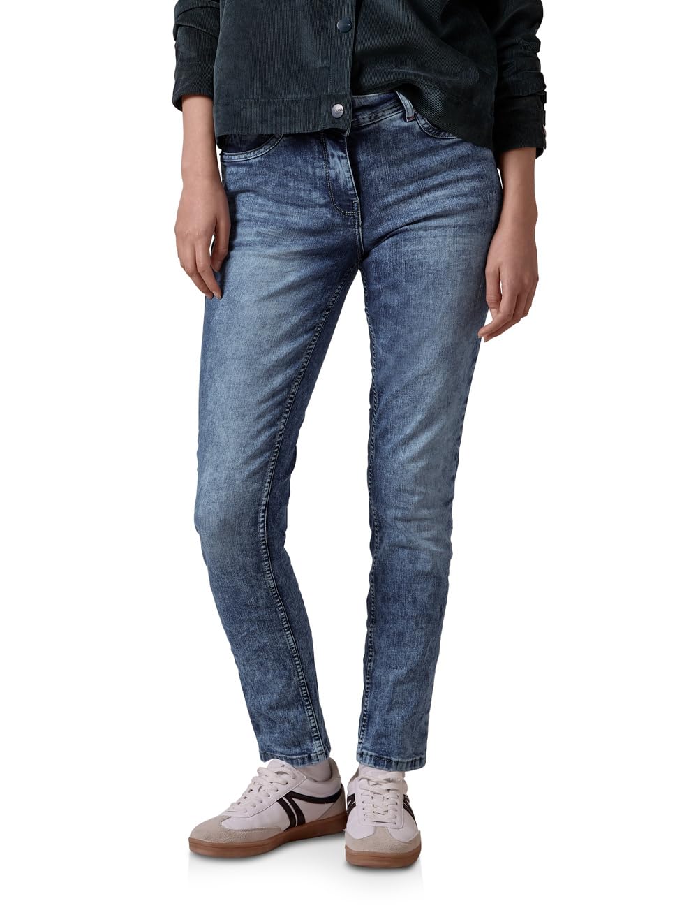 Cecil B377687 Women's Casual Fit Jeans